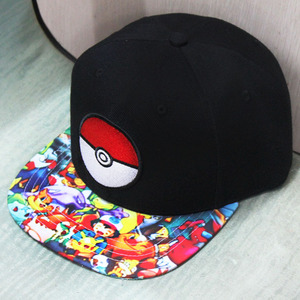 Nintendo Imprimé pokemon aller Animation Pokemon aller cap <span class=keywords><strong>Pikachu</strong></span> Pokemon cap, chapeau d'été <span class=keywords><strong>casquette</strong></span> de baseball - Product Image 2