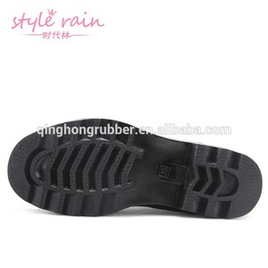 mode femme <span class=keywords><strong>bottes</strong></span> <span class=keywords><strong>de</strong></span> <span class=keywords><strong>pluie</strong></span> avec des crânes - Product Image 5