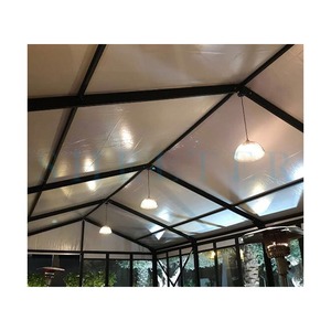शिवालय <span class=keywords><strong>Gazebo</strong></span> 10X20 शादी की पार्टी तम्बू व्यापार दिखाएँ तम्बू में कांच की दीवार (विकल्प: नरम पीवीसी कपड़े) शादी Maquee आश्रय 5 साल