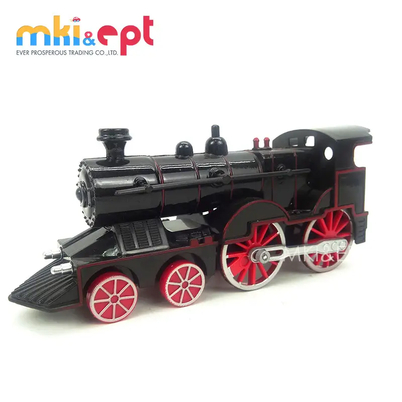 Geri çekin metal araba oyuncak diecast ölçekli tren modelleri