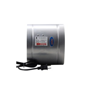 Ventilateur de conduit réversible bidirectionnel pour la <span class=keywords><strong>ventilation</strong></span> d'air frais, courant alternatif, lame en fonte - Product Image 5