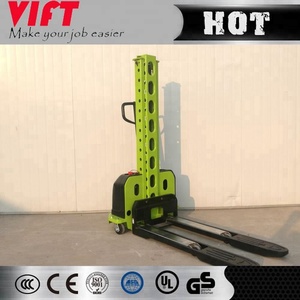 รถยกไฟฟ้าแบบสี่ล้อ ยกพาเลทได้เอง แบบพกพา พร้อมที่ยกแบบวงแหวน - Product Image 2