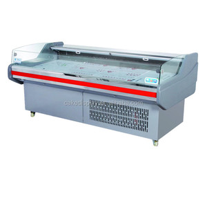 Hải sản Hiển Thị Trường Hợp Siêu Thị Tủ Đông Tủ Lạnh Để Bán - Product Image 6