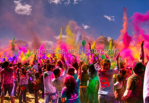 Le plus récent produit peau inoffensive Holi couleur poudre confettis canon fumée confettis tireur - Product Image 6