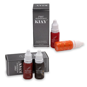 Micropigmento de planta pura de alta calidad Kiay Microblading aguja y máquina de tatuaje agujas tinta de tatuaje - Product Image 1