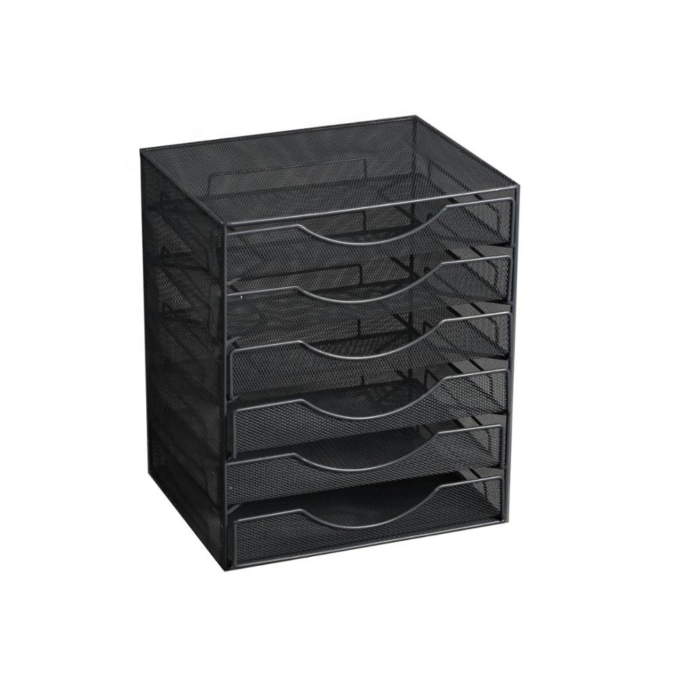 Mayco под заказ, металлическая сетка, офис, 6 ящиков, файловый стол, канцелярские принадлежности, Настольный Органайзер