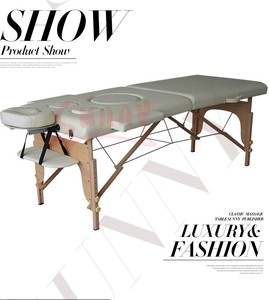 Matériau BOIS enceintes femmes <span class=keywords><strong>table</strong></span> de massage portable massge lit - Product Image 1