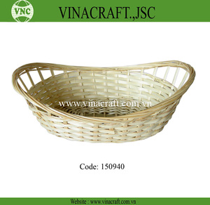 High Quality <b>Bamboo</b> <b>Basket</b> in Heart Shape for Storage Home Decor Decorative <b>Baskets</b> for Wedding - Product Image 4