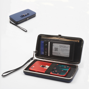 Pochette de téléphone <span class=keywords><strong>portefeuille</strong></span> en cuir pour femmes, <span class=keywords><strong>portefeuille</strong></span> avec nœud, longue Section, étui pour dames - Product Image 1