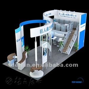 Stan <span class=keywords><strong>Expo</strong></span>!! Stan dek ganda tugas berat, desain stan pameran dek ganda dan layanan pembuatan - Product Image 5