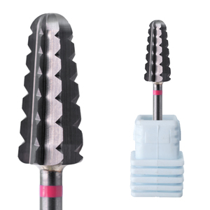 Hồng hồng vàng Vonfram cacbua móng tay khoan bit Chuyên nghiệp tungsten carbide móng tay Khoan Bits làm móng chân tập tin x cắt - Product Image 3