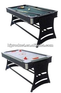 Chuyên Nghiệp Xoay Billiard Hồ Bơi Bảng 2 Trong 1 Đa Bảng Trò Chơi - Product Image 6