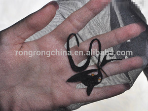Collant stampati floccati da donna calzini all'ingrosso della fabbrica del tatuaggio del fiore animale - Product Image 6