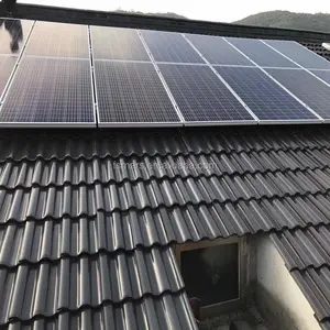 Solaire 5kw 3kw 2kw 1kw hors réseau système solaire accueil avec mono panneau/systèmes d'énergie solaire