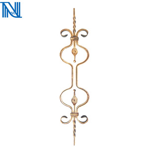 Reparto forjado arte del metal balaustre balcón hecho en china - Product Image 1