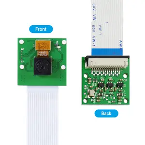 Raspberry Pi 4กล้อง5MP,กล้องโมดูล OV5647เว็บแคม + 15ซม. FFC รองรับสำหรับ Raspberry Pi 4 Model B