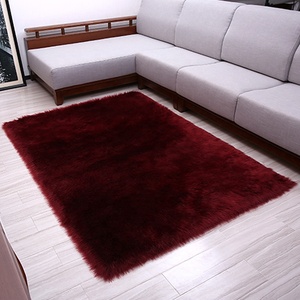 <span class=keywords><strong>Tapis</strong></span> en fausse fourrure blanche, accessoire, prix d'usine, service OEM, en peluche, pour l'entretien de la maison, offre spéciale - Product Image 5