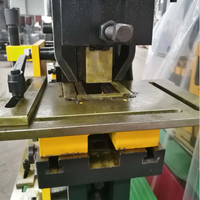 Machine à cisailler hydraulique de petite taille Q35Y-12, haute précision, multifonctionnelle pour la découpe et le poinçonnage de plaques métalliques avec une tension de 380V/220V