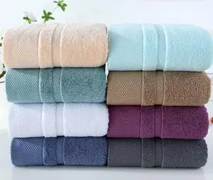 High Quality Hotel 100% Cotton Bath Towels Made In China Baht Towels With Customized Designs