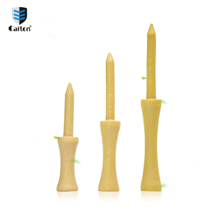 Marca Caiton nuevo diseño alta calidad Popular corto Castillo de madera golf tee fabricante Golf límite Tee madera - Product Image 2