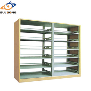 Meubles de <span class=keywords><strong>bibliothèque</strong></span> <span class=keywords><strong>en</strong></span> <span class=keywords><strong>bois</strong></span>, <span class=keywords><strong>étagère</strong></span> à livres <span class=keywords><strong>en</strong></span> métal double face avec protection, avec prix - Product Image 3