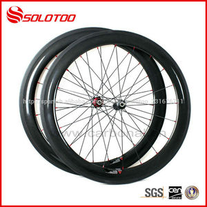 Chino ruedas de las bicicletas de 700c de carbono 60mm, <span class=keywords><strong>mavic</strong></span> logotipo de apoyo - Product Image 1