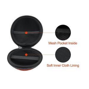 Colorido de brote de oído Auriculares auriculares caso Mini de almacenamiento bolsa caso con elástico neto - Product Image 6