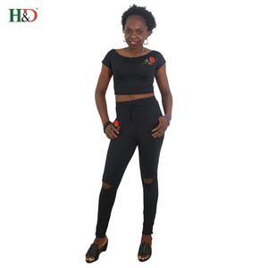 H & D al por mayor vestidos <span class=keywords><strong>de</strong></span> fiesta <span class=keywords><strong>mujeres</strong></span> diseños africanos más talla en Guangzhou - Product Image 3