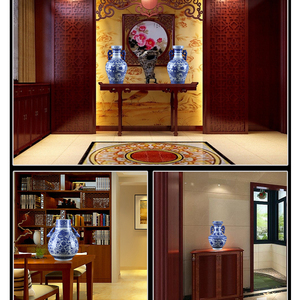 <span class=keywords><strong>แจกัน</strong></span>ดอกไม้โบราณลาย<span class=keywords><strong>มังกร</strong></span>จีนทำจากเซรามิก - Product Image 5