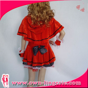 Disfraces <span class=keywords><strong>de</strong></span> <span class=keywords><strong>halloween</strong></span> para las mujeres sexy fantasy cosplay caperucita roja uniformes del juego vestido <span class=keywords><strong>de</strong></span> lujo <span class=keywords><strong>outfit</strong></span> ropa - Product Image 3