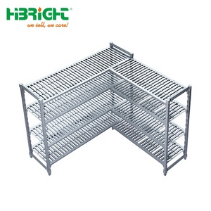 Estante de almacenamiento para congelador, estantería de <span class=keywords><strong>aluminio</strong></span> <span class=keywords><strong>y</strong></span> <span class=keywords><strong>polipropileno</strong></span> NSF ambiental para alimentos fríos - Product Image 4