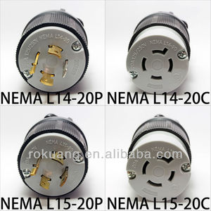 NEMA — connecteurs de verrouillage 20a, connecteurs/prise de verrouillage, 20 pièces - Product Image 2