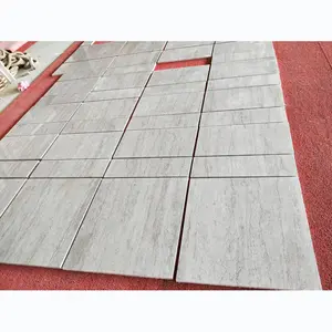 หินอ่อนสีขาวงาช้าง,หินอ่อนสีขาว <span class=keywords><strong>Travertine</strong></span>,กระเบื้อง <span class=keywords><strong>Travertine</strong></span> สีขาว - Product Image 1