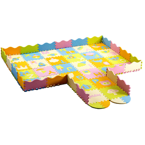 Educativos ecológicos enclavamiento Eva <span class=keywords><strong>rompecabezas</strong></span> estera del juego del bebé para el arrastre - Product Image 1