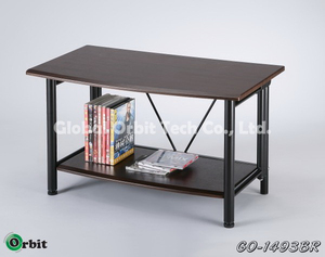 Soporte plegable de madera Simple para TV, mesa de TV LCD con estante - Product Image 2