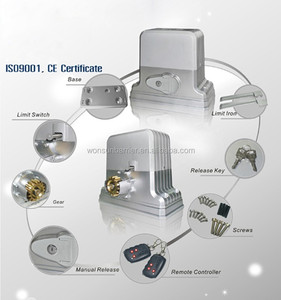Moteur électrique pour ouvre-porte <span class=keywords><strong>coulissant</strong></span> à commande téléphonique 220v - Product Image 3