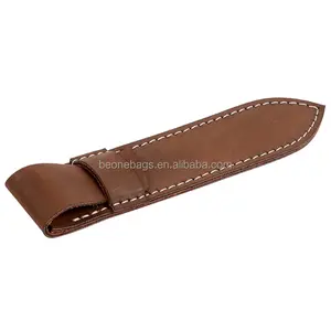 Chasse pêche Camping cuir couteau gaine à la main porte-couteau avec boucle de ceinture poche Chef fruits couteau coquille pour Camping - Product Image 1