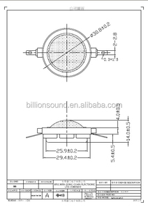 ลำโพงทวีตเตอร์ขนาด 1 นิ้ว 40 กิโลเฮิรตซ์ พร้อมไดอะแฟรมผ้าไหมใส - Product Image 5