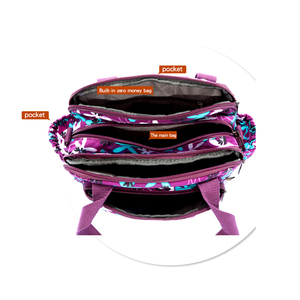 ViViSECRET stampa femminile uso quotidiano borse eleganti borse a mano in poliestere casual per le donne - Product Image 6