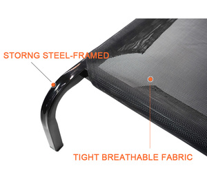 Hund Sommer bett Erhöhtes faltbares Haustier bett Atmungsaktive Trocken kühlung Summer Mesh Pet Cot