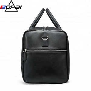 OEM bopai 공장 경량 내구성 사용자 정의 로고 대용량 운반 방수 주말 스포츠 여행 더플 가방 - Product Image 3