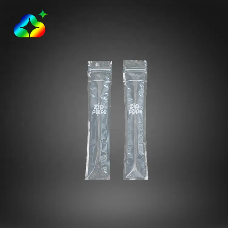 Benutzer definierte BPA-freie Einweg-transparente Gelee-Eisform Tube Popsicle Plastic Packaging Bags