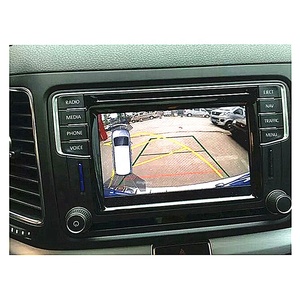 La unidad de RNS315 <span class=keywords><strong>RCD510</strong></span> RNS510 RNS810 placa Cubierta emblema cámara de coche para VW Golf 6 GTI - Product Image 5