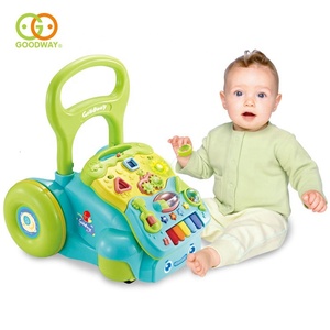 GOODWAY Carrello Musicale Multifunzionale per l'Apprendimento Precoce, Passeggino e Girello per Bambini - Product Image 1