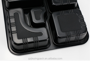 Take away usa e getta vassoio di fast food con 5 vano di plastica produttore - Product Image 6