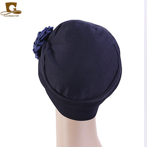 <span class=keywords><strong>Bonnet</strong></span> en vrac nouvelle mode fleur chaude enveloppement de tête <span class=keywords><strong>pas</strong></span> <span class=keywords><strong>cher</strong></span> <span class=keywords><strong>Bonnet</strong></span> <span class=keywords><strong>Hijab</strong></span> Beanie chimio casquette chapeau femmes 3D fleur Turban chapeau pour femmes TJM-241H - Product Image 5