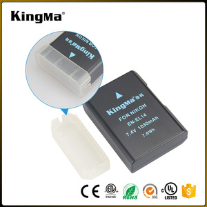 KingMa Rechargeable Appareil Photo Numérique <span class=keywords><strong>Batterie</strong></span> 1030 mAh EN-EL14 <span class=keywords><strong>Batterie</strong></span> Pack <span class=keywords><strong>pour</strong></span> <span class=keywords><strong>Nikon</strong></span> D3400 D3100 D3200 D5100 <span class=keywords><strong>D5200</strong></span> - Product Image 6