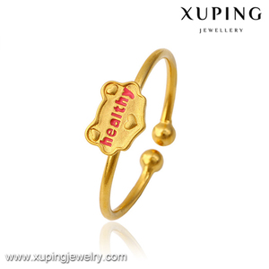 50667 xuping Gold Jewellery Healthy Adjustable <strong>Indian</strong> Baby <strong>Bangle</strong> - Product Image 2