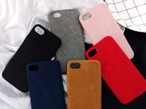Invierno cálido luz simple moda esponjoso venado caja del teléfono móvil para el iPhone x 8 8 más 7 7 más 6 6 más 5S - Product Image 6
