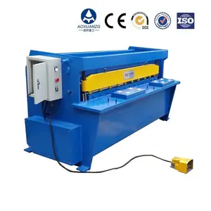 2016 QC11Y 10mm 12mm 16mm metal sheet hydraulic shearing machine price, electric guillotine shearing